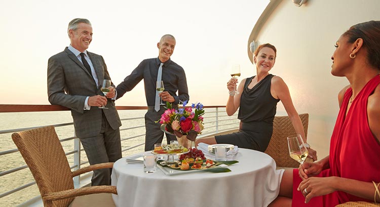 Seabourn Ovation Vita a Bordo