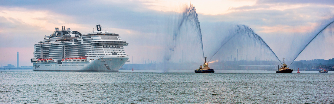 Msc Bellissima porto Southampton Msc Crociere
