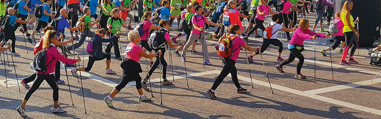 urban nordic walking Costa Crociere