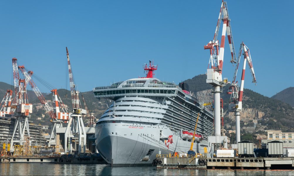 Scarlet Lady Virgin Voyages Fincantieri Sestri Ponente Genova