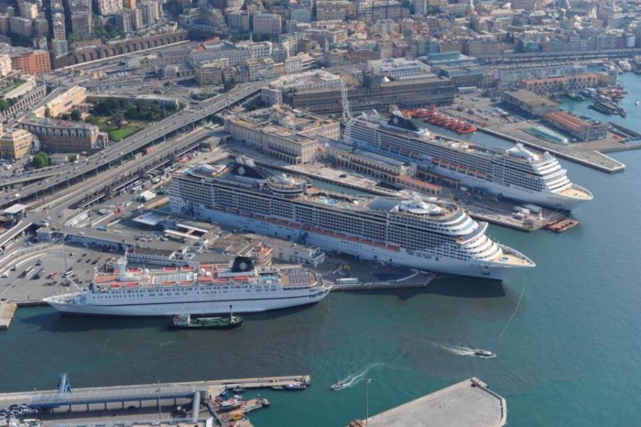 Msc Crociere riparte porto Genova