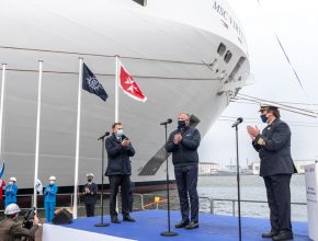 Msc Virtuosa consegna delivery Msc Crociere