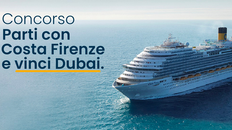 Costa Firenze concorso Dubai