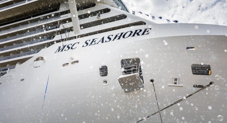 Msc Seashore delivery