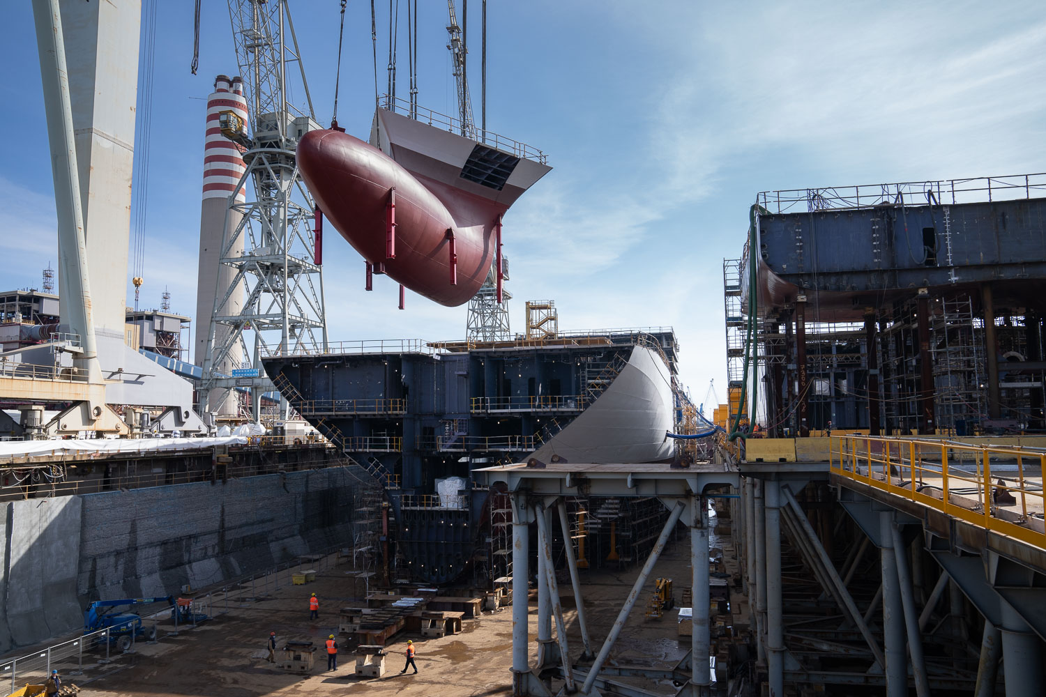 Explora I cantiere