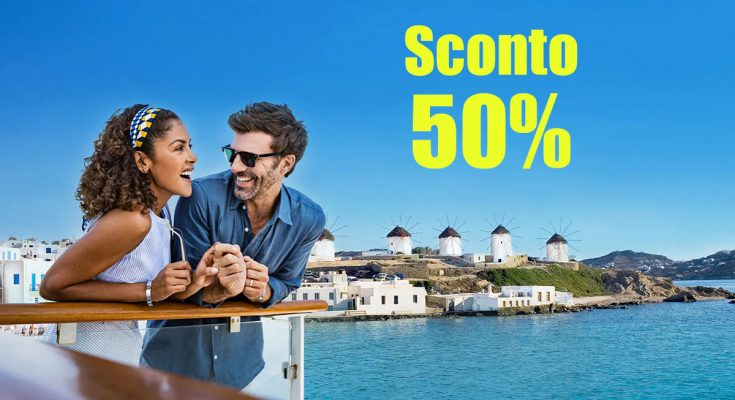 Ncl crociere sconto 50%
