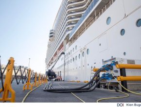 msc world europa elettricità porto