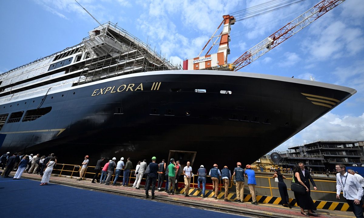 Explora Journeys e Fincantieri, a Genova la tripla cerimonia che segna il futuro delle crociere di lusso