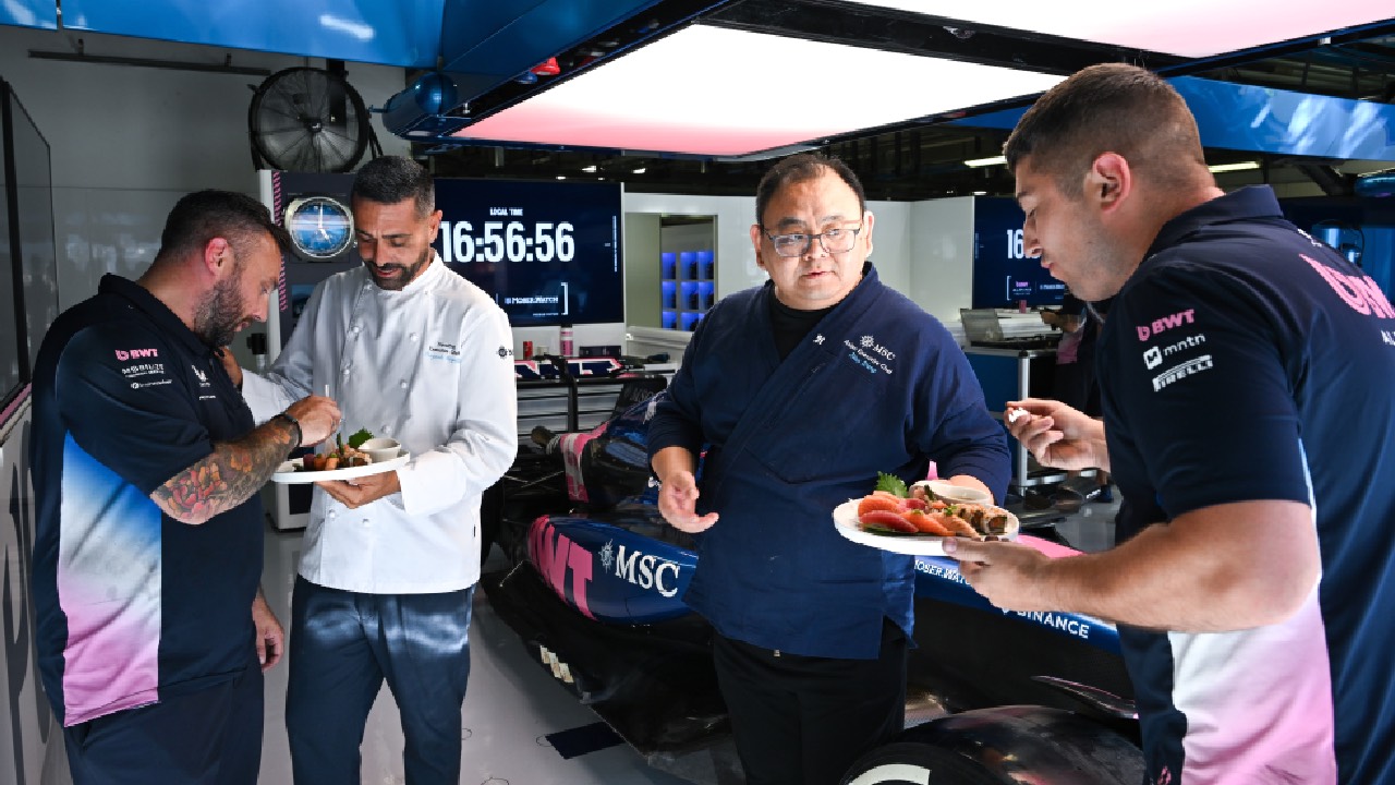 Gastronomia Msc al Gp italia