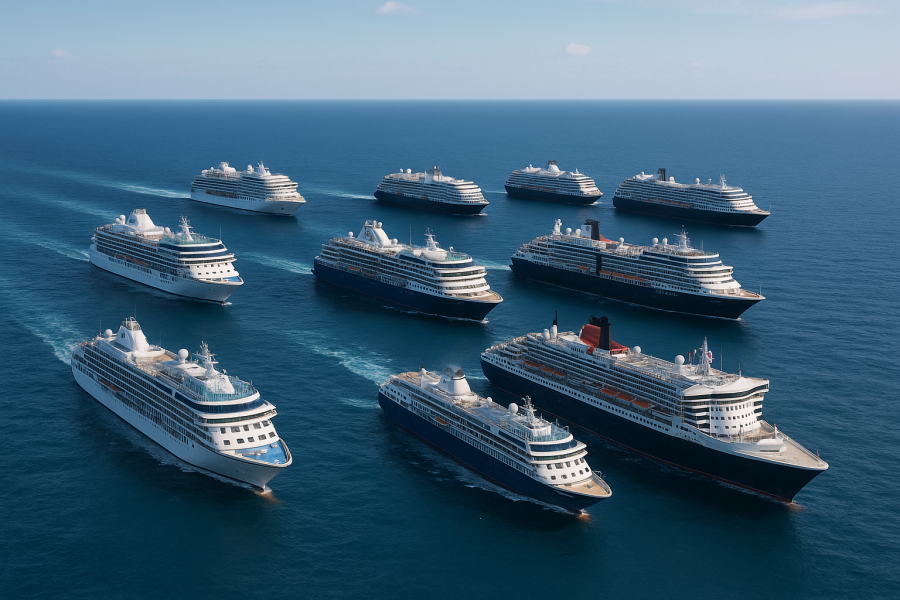 Le 10 Migliori Navi da Crociera per Fare il Giro del Mondo