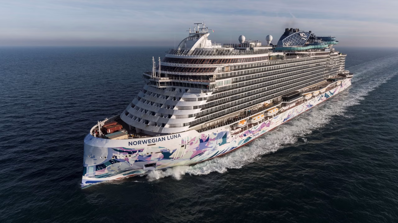 Fincantieri consegna Norwegian Luna, la nuova ammiraglia di casa NCL