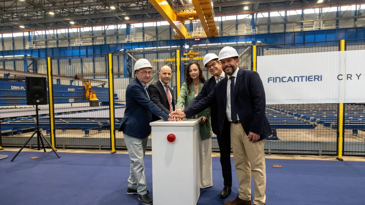 Al via la costruzione di Crystal Grace, futura ammiraglia della flotta Crystal in arrivo nel 2028