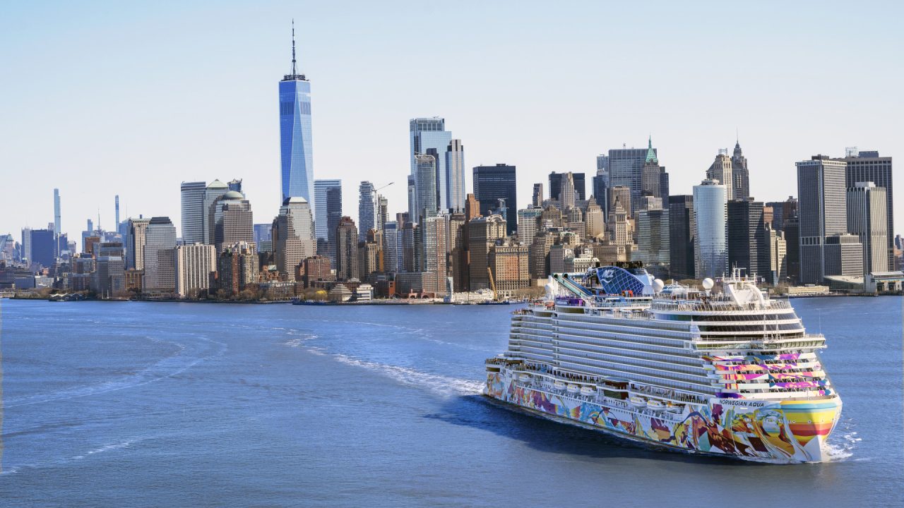 Norwegian Aqua ritorna a  New York: al via la programmazione estiva verso le Bahamas